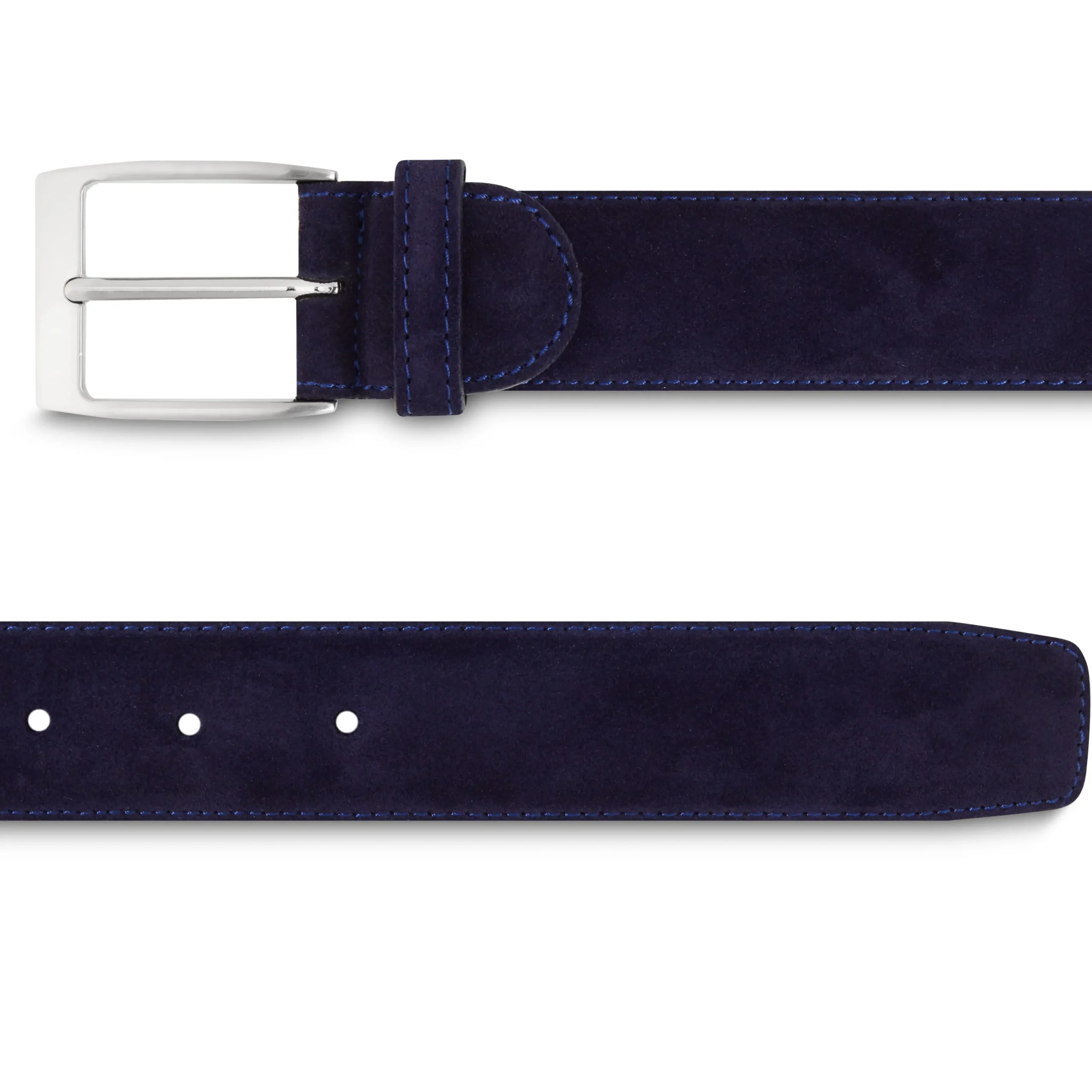 Ceinture veau velours bleu*LodinG Hot